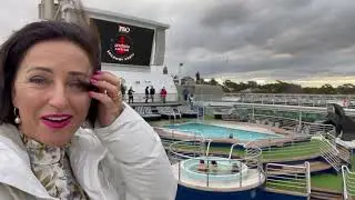 Onboard P&O's Pacific Explorer as it leaves Sydney May 31, 2022