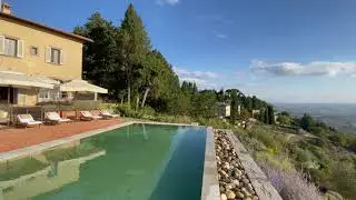 Amazing Villa Tuscany Italy - 4K Relaxing Piano Music