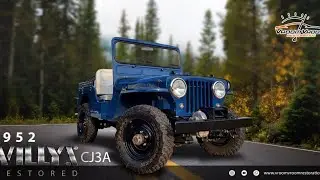 JEEP 1952 WILLYS CJ3A FULLY RESTORED || VROOM VROOM RESTORATION