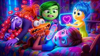 Inside Out 3: Riley Can&rsquo;t Stop Scrolling! 📱 A Funny Look at the Dopamine Trap | Inside Out Animation