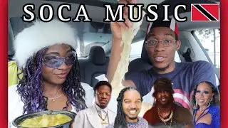 REACTION TO TRINIDAD MUSIC (NAILAH BLACKMAN, SKINNY FABULOUS, VOICE THE ARTIST, POSITIVE)| MUKBANG!