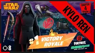 Kylo Ren VR #starwars #victoryroyale #fortnite #chapter4season2 #mega