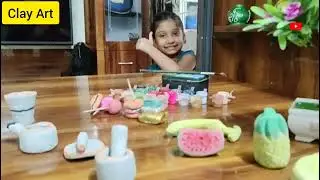 Clay Art | Toys Making by Kids | School Project