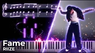 RIIZE 'Fame' | Piano Tutorial & Sheet Music