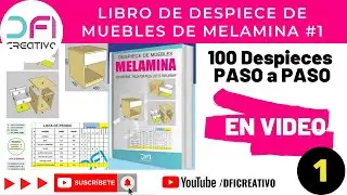 Libro de Melamina 1/100 Como crear Muebles de Melamina - Cubo 1