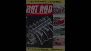 Hot Rod Magazine covers 1948-1960