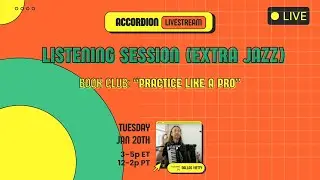 listening sesh + book club
