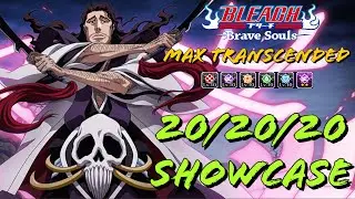 Shunsui Beyond Bankai (SAFWY) MAX TRANSCENDED T20 Showcase | Bleach Brave Souls
