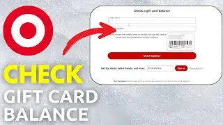How To Check Target Gift Card Balance (Quick Tutorial!)