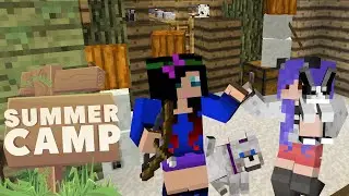 SUMMER CAMP! -15- CAFE FRIENDS! - MINECRAFT SMP