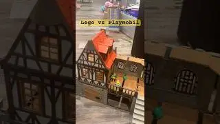 Lego vs Playmobile. Vintage Playmobil 3666 Kings Large Castle #playmobil #vintage #lego