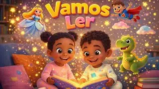 Vamos Ler | Música Infantil para Crianças | Música Infantil Divertida e Educativa | Crianças Lendo📚