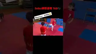 Turn kick🦶ターン蹴り🦶Sailus榊原道場 テコンドー 谷侑馬👣#tkd #taekwondo #martialarts #kick #sparring #blackbelt