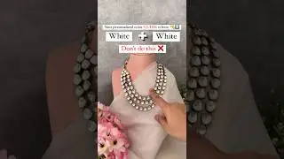 Your guide for #styling #shortsvideo #bridalstyle #jewellery