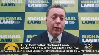 City Controller Michael Lamb announces candidacy for Allegheny County executive