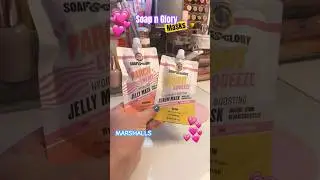 SOAP & Glory Jelly/Serum masks! #marshallsfinds