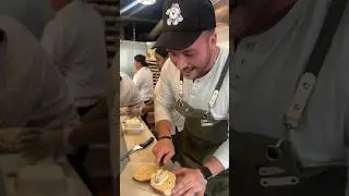 BUTTA BAGEL 🧈🥯 HOBOKEN style of course #nj #bagels #hoboken #rutgers