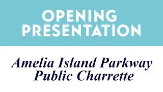 Opening Presentation