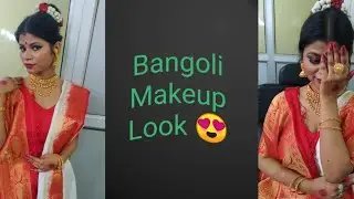 Bangoli Makeup Look With Easy Steps ❤️
