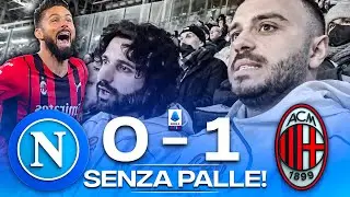 🤬 SENZA PALLE!!! NAPOLI 0-1 MILAN | LIVE REACTION NAPOLETANI AL MARADONA HD