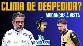 CLIMA DE DESPEDIDA E SUSPENSE NO SANTOS / TIME DEVE TER TR&Ecirc;S MUDAN&Ccedil;AS / SAMPAOLI