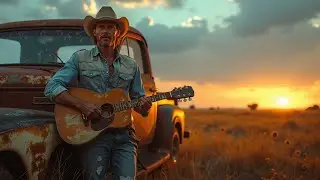 Country Acoustic Chill - 1 Hour Instrumental Playlist | No Singing Background Music to Study