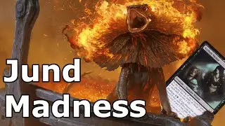 THIS IS MADNESS!  Asylum Visitor Madness  (Legacy Jund Aggro MTG)