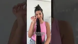 Doing my own hair extensions on my frizzy curly hair!
