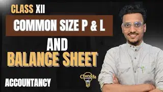 Common Size P & L and Balance Sheet || Financial Statement Analysis|| Class 12|| Accountancy ||