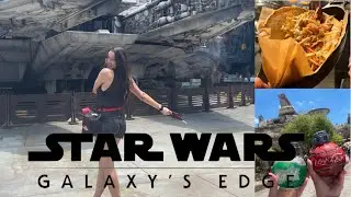 Star Wars Galaxy's Edge || Rise of the Resistance, Smugglers Run and Ronto Roasters || Disney 2021