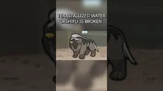 TERASTALLIZED WATER URSHIFU IS BROKEN #shorts #pokemonshowdown #pokemonshowdownsweep