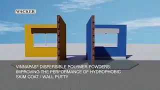Improving Hydrophobic Skim Coat with Dispersible Polymer Powders