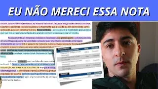 CORRIGINDO minha REDAÇÃO do ENEM | Essa NOTA foi JUSTA?