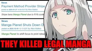 VISA Just Killed Legal Manga Purchases Online and Nobody is Talking About It