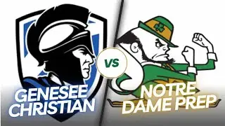 Notre Dame Prep vs Genesee Christian 2nd Half WBB