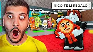 IL MIGLIOR VIDEO sui REGALI dei FAN di STEAL A BRAINROT!! *ASSURDO* ROBLOX ITA