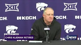 K-State head coach Chris Klieman announces retirement