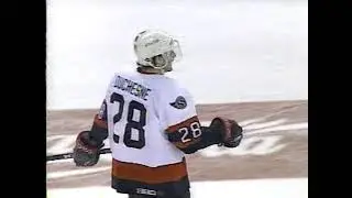 Ottawa Senators vs Pittsburgh Penguins - partial broadcast 1996-01-24 Alfredsson 14th NHL goal