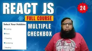 React JS Tutorial #24 | React Checkbox onChange Explained | Handle Multiple Checkboxes Easily