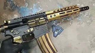 Gold ar15