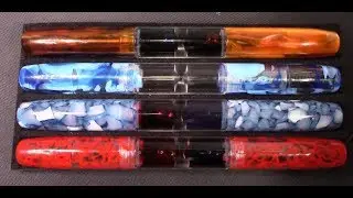 PENBBS 469-99 Dual Nib Fountain Pen Review - it's red