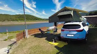 Mit Dachzelt am Edersee