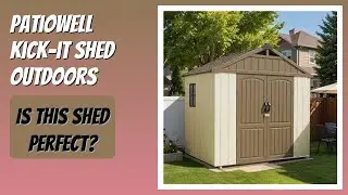 REVIEW (2026): Patiowell Kick-it Shed Outdoors. Features