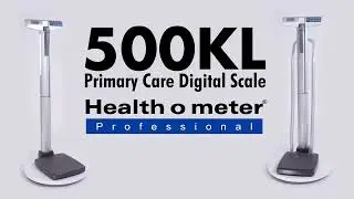 500KL Digital Physician Scale | Health o meter&reg; Professional | Reliable, Portable, and Easy to Use
