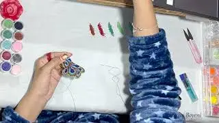 Relaxing Beaded Peacock Making
