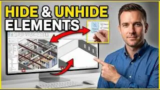 How To Hide and Unhide Elements in View in Revit (EASY) 2026