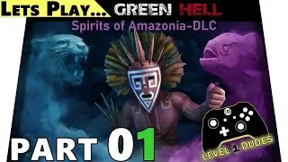 Startlager | Basislager am Dorf errichtet und Kampf | Green Hell - Spirits of Amazonia Part 01