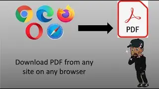 How to save any website in pdf|| from any browser || Edge || Chrome|| Firefox|| Even in Mobile