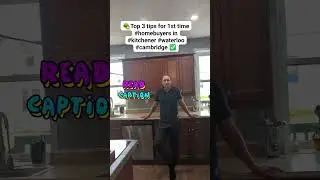⬇️ Top 3 tips for first time home buyers in Kitchener Waterloo Cambridge and area! 🏡See 1st comment.