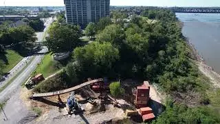 Downtown Memphis and Tom Lee Park 10/12/2025
